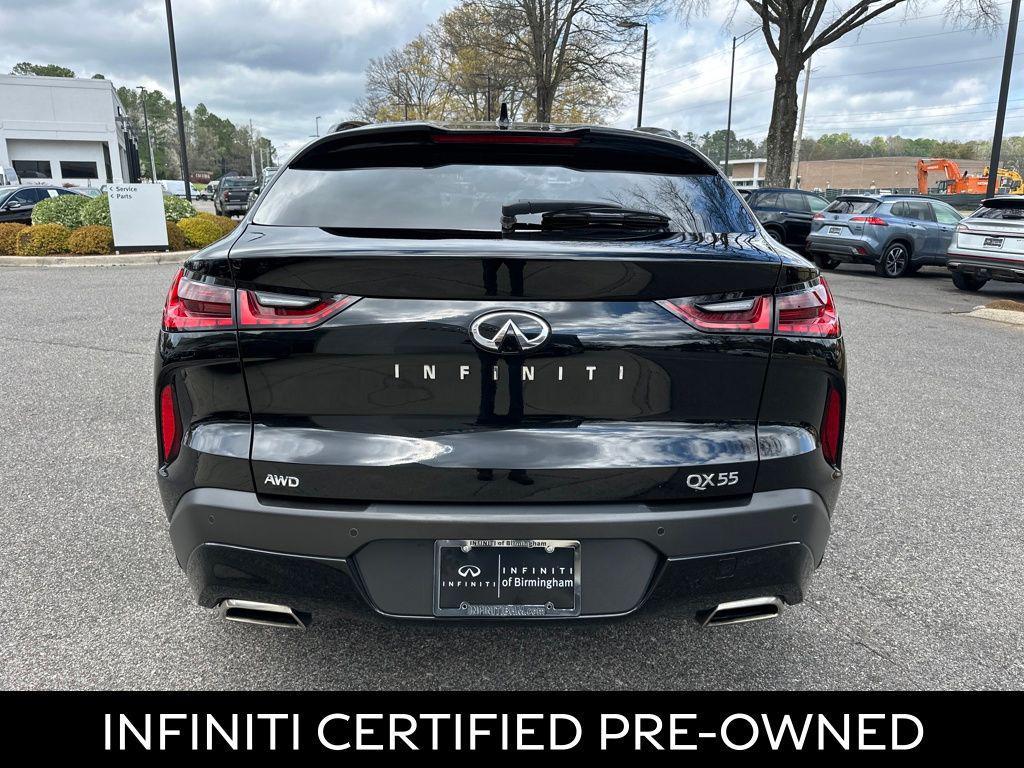 used 2025 INFINITI QX55 car, priced at $41,595
