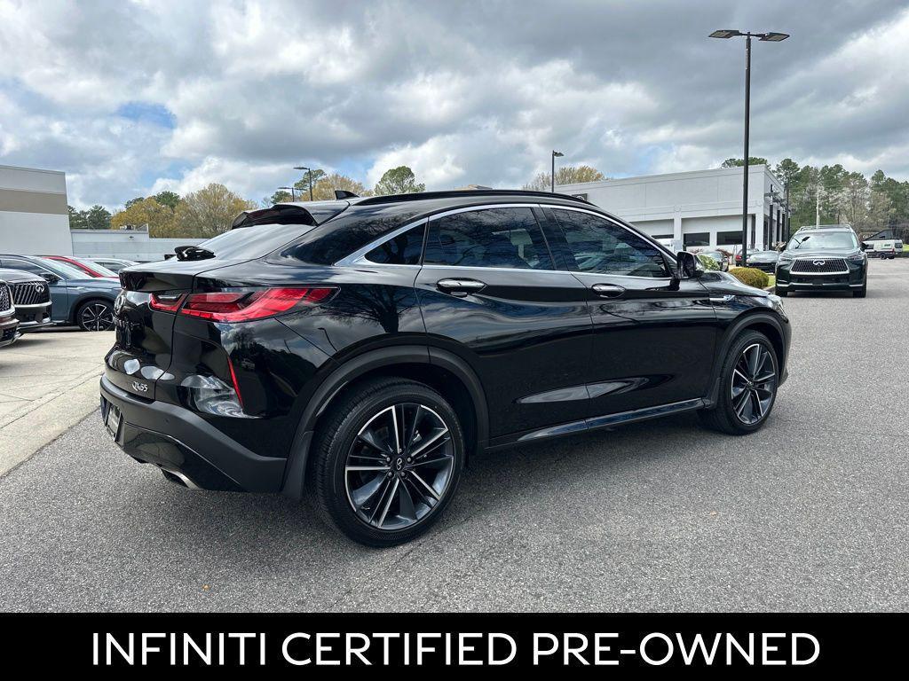 used 2025 INFINITI QX55 car, priced at $41,595