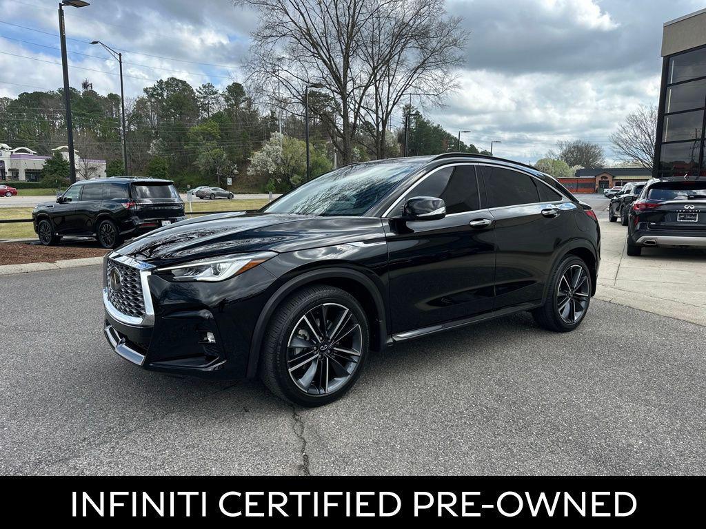 used 2025 INFINITI QX55 car, priced at $41,595