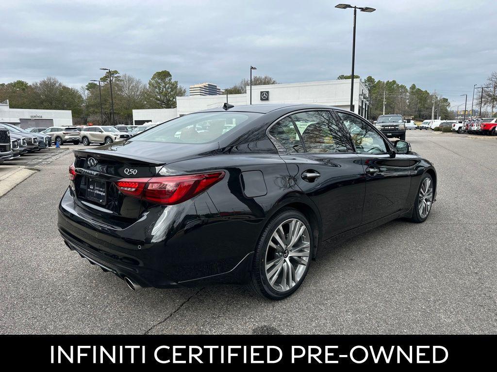 used 2023 INFINITI Q50 car, priced at $36,172