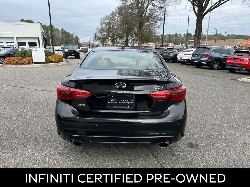 used 2023 INFINITI Q50 car, priced at $36,172