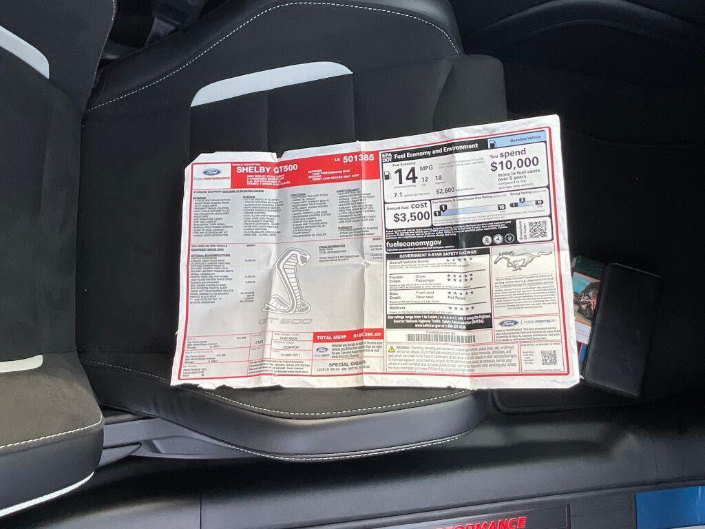 used 2020 Ford Shelby GT500 car, priced at $105,999