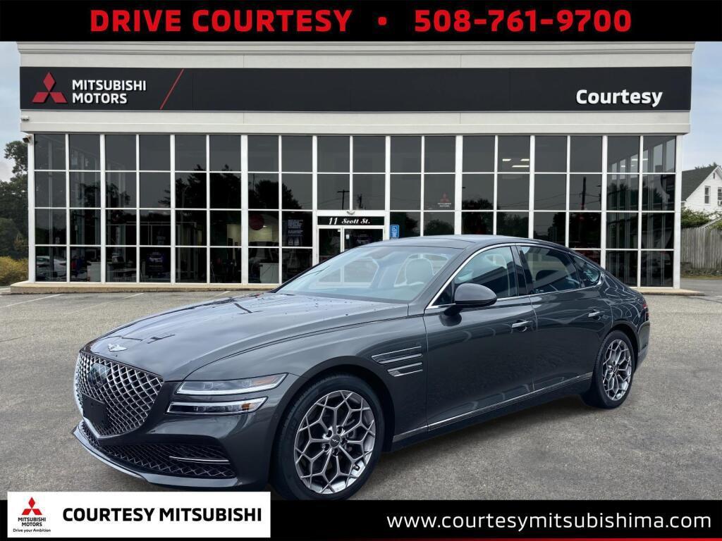 used 2022 Genesis G80 car, priced at $35,999