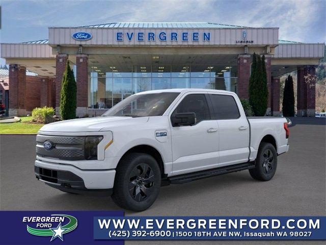 new 2025 Ford F-150 Lightning car, priced at $63,395