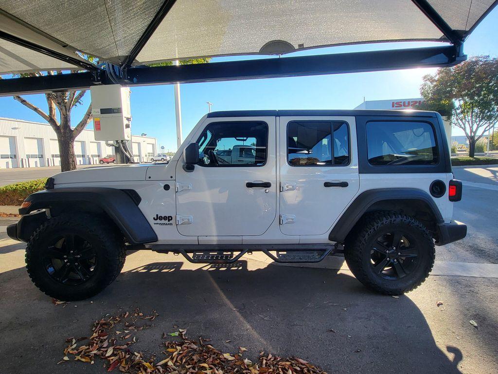 used 2020 Jeep Wrangler Unlimited car, priced at $25,585