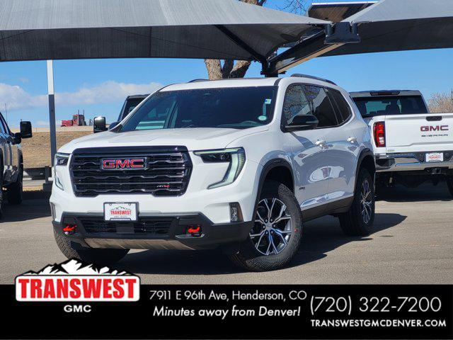new 2026 GMC Acadia car, priced at $55,190