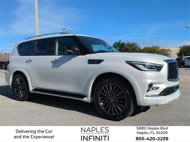 used 2022 INFINITI QX80 car, priced at $37,046