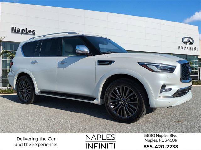 used 2024 INFINITI QX80 car, priced at $59,160