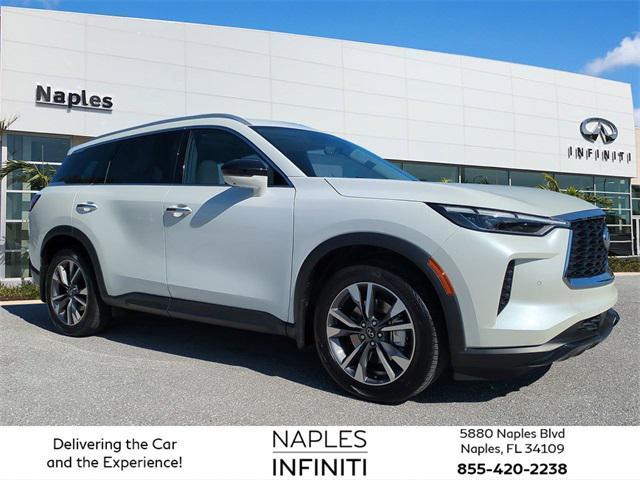 used 2025 INFINITI QX60 car, priced at $44,916