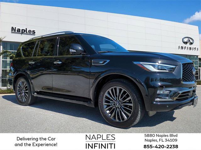 used 2024 INFINITI QX80 car, priced at $58,553