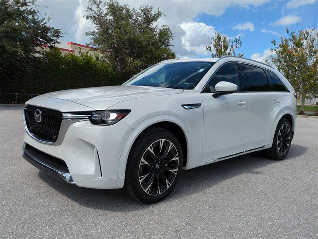 2024 Rhodium White Premium Mazda CX-90