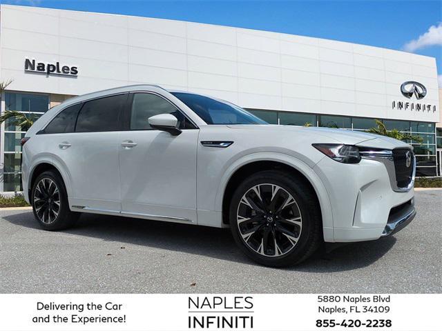2024 Rhodium White Premium Mazda CX-90