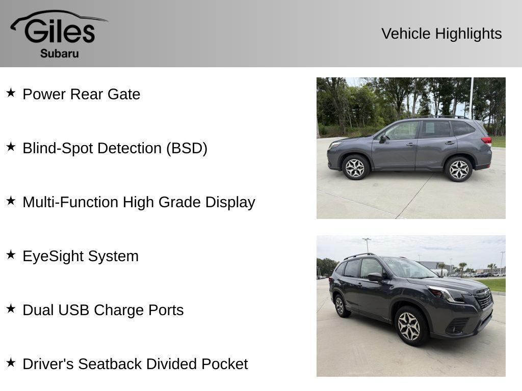 used 2023 Subaru Forester car, priced at $25,995