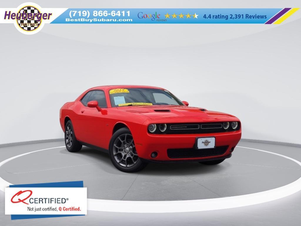 used 2018 Dodge Challenger car, priced at $19,588