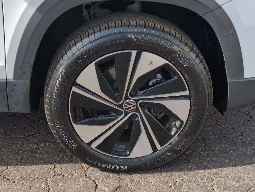 used 2025 Volkswagen Taos car, priced at $25,388