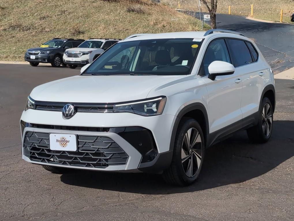 used 2025 Volkswagen Taos car, priced at $25,388