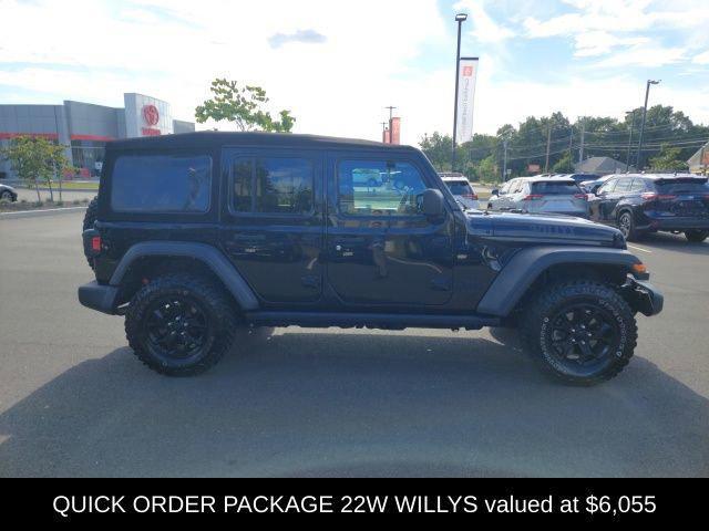 used 2021 Jeep Wrangler car, priced at $22,100