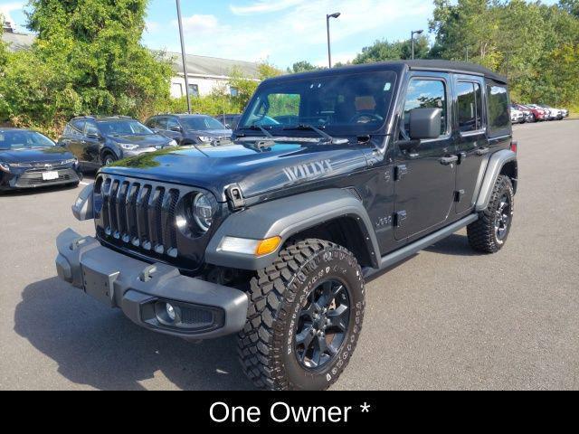 used 2021 Jeep Wrangler car, priced at $22,100