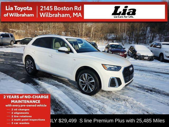 used 2022 Audi Q5 car, priced at $29,499