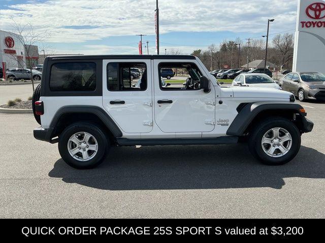 used 2021 Jeep Wrangler Unlimited car, priced at $25,700