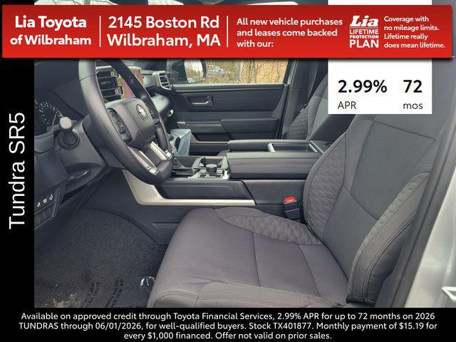 new 2026 Toyota Tundra car, priced at $59,188
