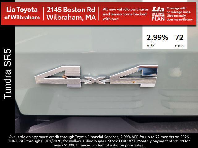 new 2026 Toyota Tundra car, priced at $59,188