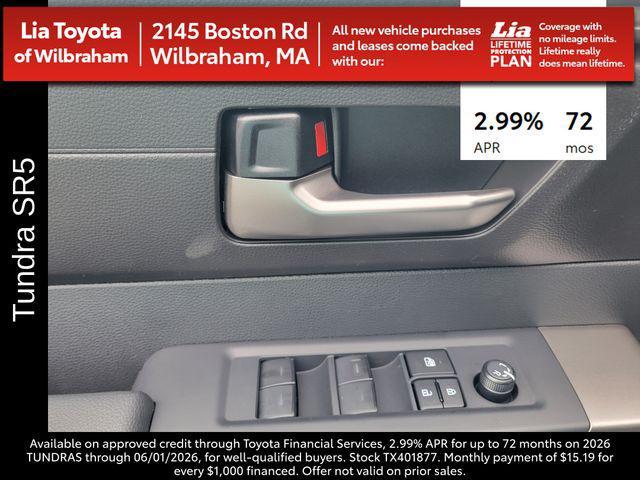 new 2026 Toyota Tundra car, priced at $59,188