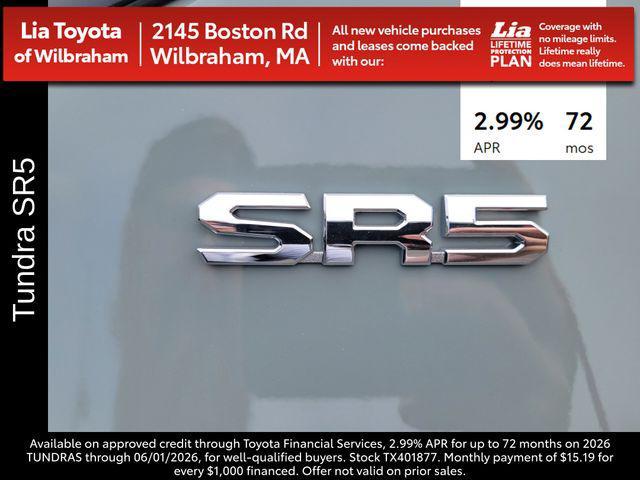 new 2026 Toyota Tundra car, priced at $59,188