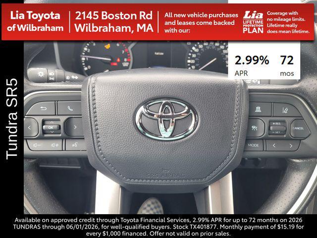 new 2026 Toyota Tundra car, priced at $59,188