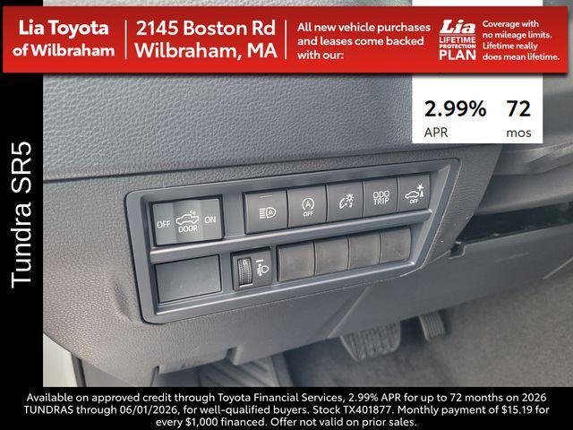 new 2026 Toyota Tundra car, priced at $59,188