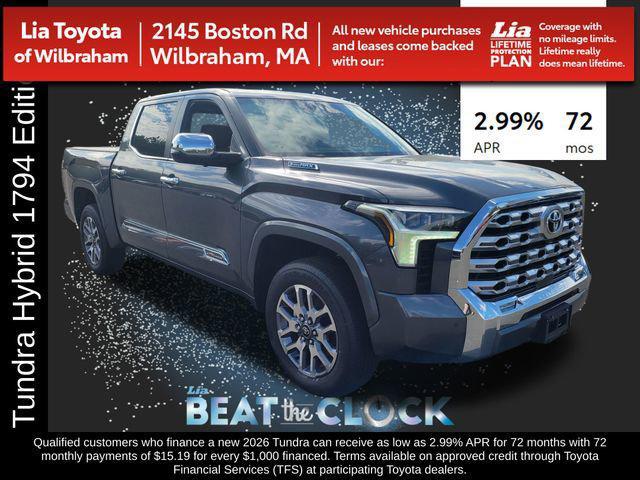 new 2026 Toyota Tundra Hybrid car, priced at $75,073