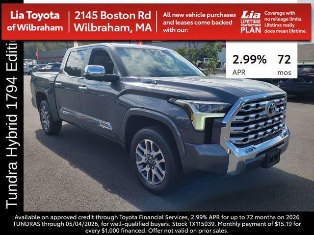 new 2026 Toyota Tundra Hybrid car, priced at $76,073