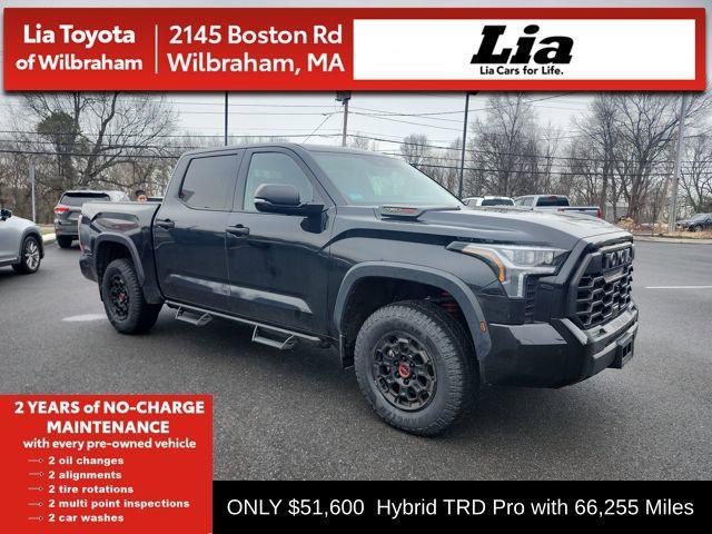 used 2022 Toyota Tundra Hybrid car, priced at $51,600