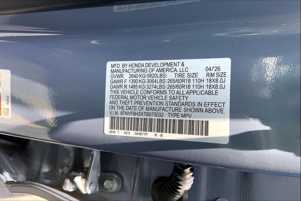 new 2026 Honda Passport car, priced at $44,432