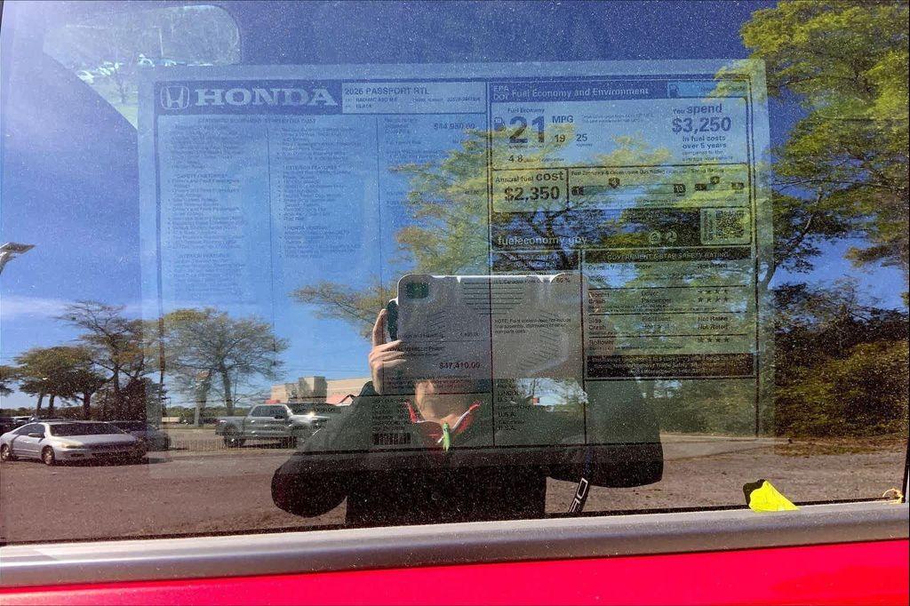 new 2026 Honda Passport car, priced at $44,856