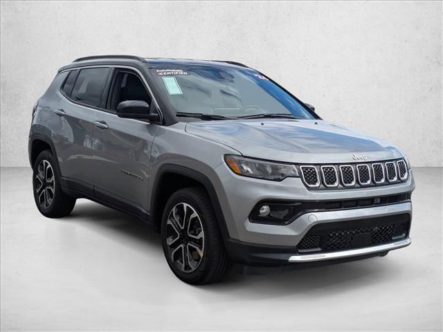 used 2024 Jeep Compass car, priced at $21,588