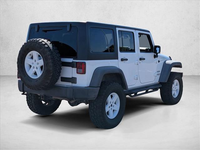 used 2014 Jeep Wrangler Unlimited car, priced at $15,529