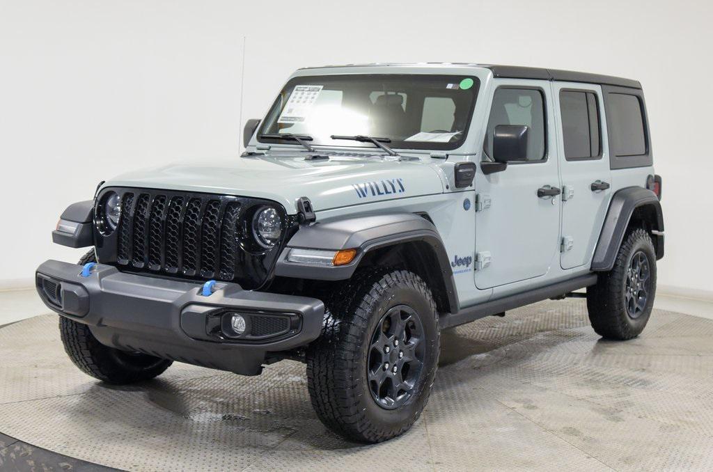 used 2023 Jeep Wrangler 4xe car, priced at $25,772
