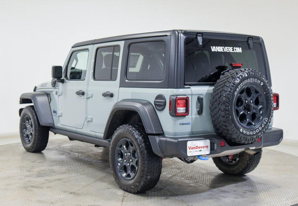 used 2023 Jeep Wrangler 4xe car, priced at $25,772