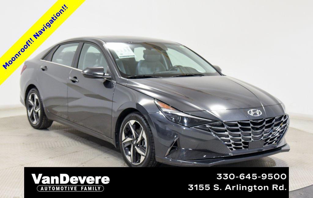 used 2021 Hyundai Elantra car, priced at $18,841