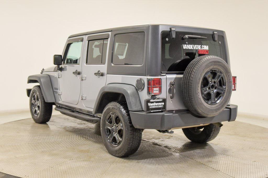 used 2016 Jeep Wrangler Unlimited car, priced at $13,995