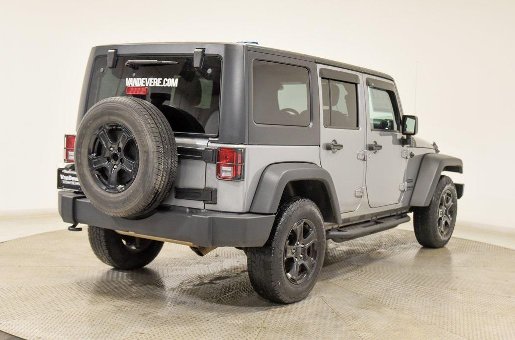 used 2016 Jeep Wrangler Unlimited car, priced at $13,995