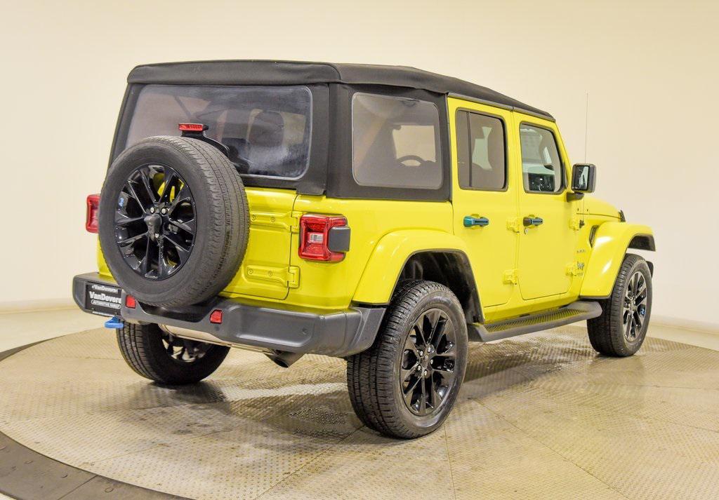 used 2022 Jeep Wrangler Unlimited 4xe car, priced at $25,941
