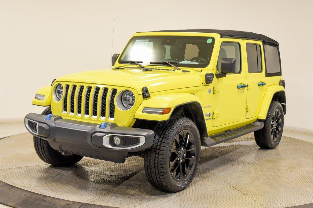used 2022 Jeep Wrangler Unlimited 4xe car, priced at $21,619