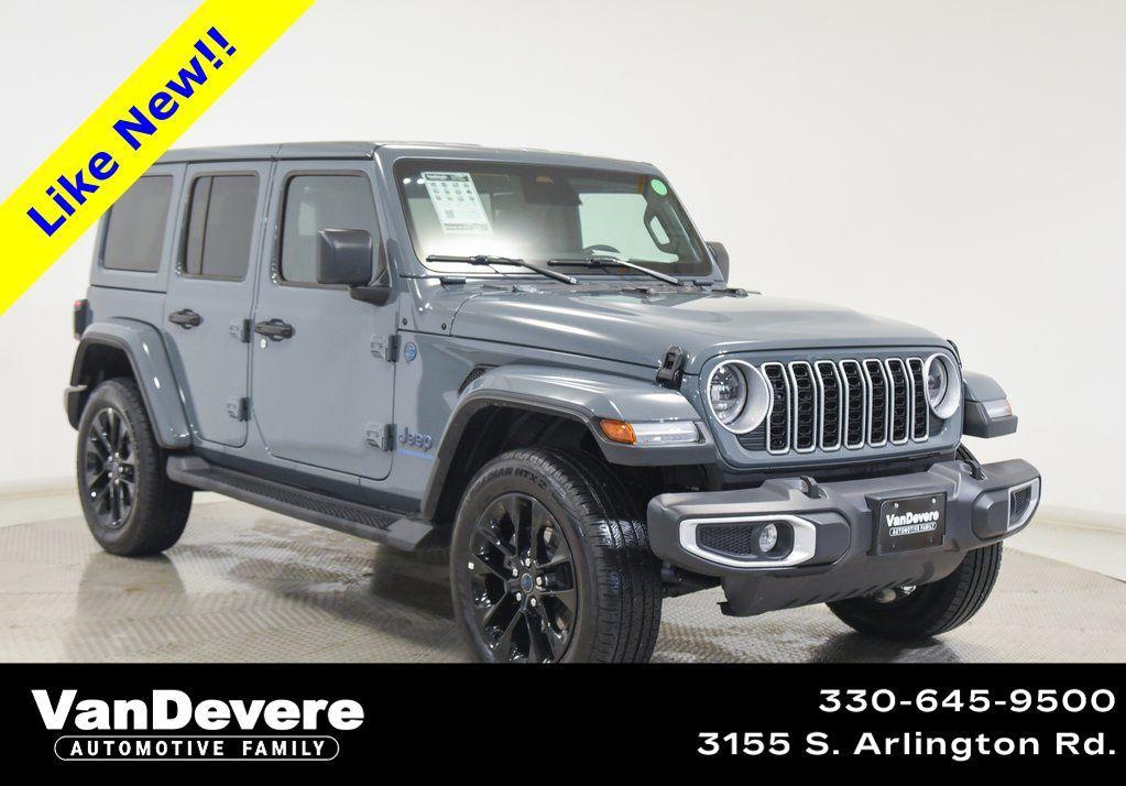 used 2025 Jeep Wrangler 4xe car, priced at $34,589