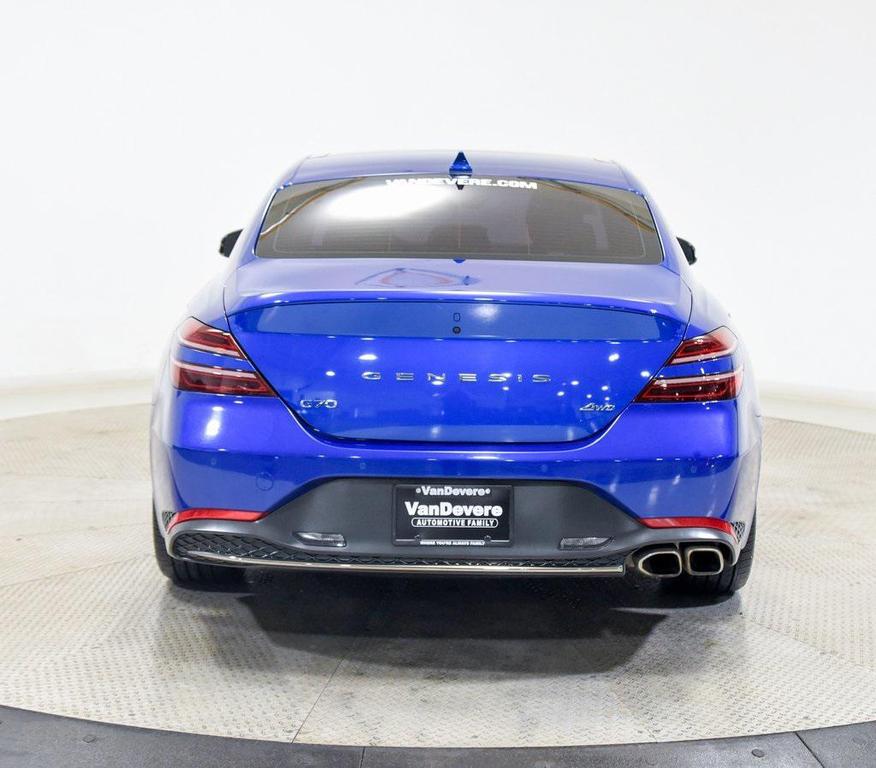 used 2023 Genesis G70 car, priced at $28,841