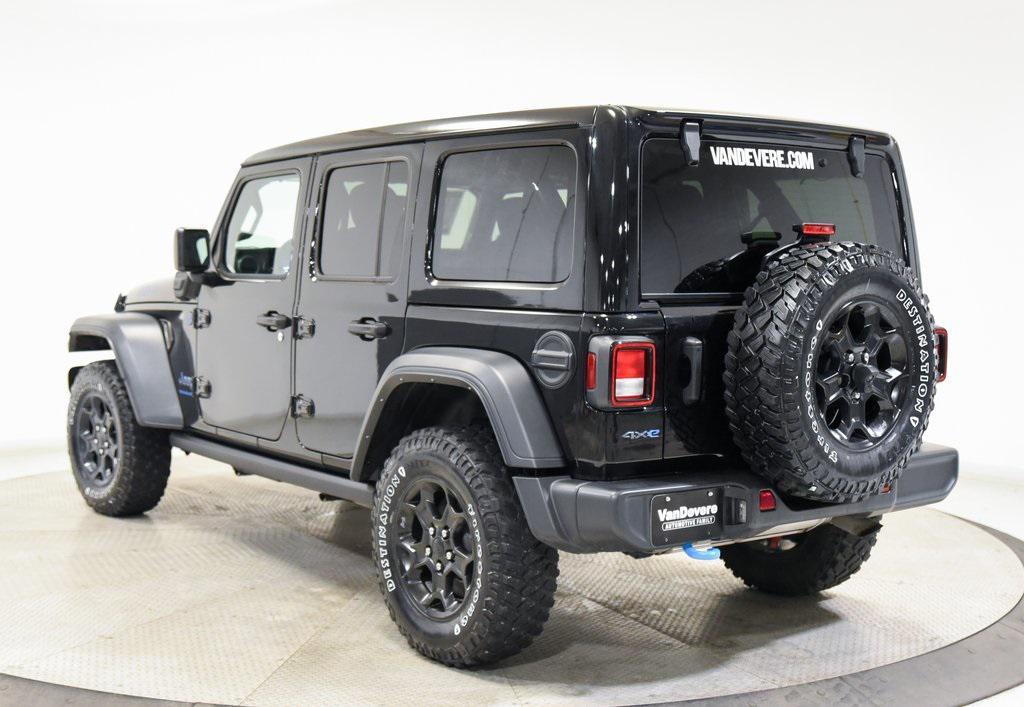 used 2023 Jeep Wrangler 4xe car, priced at $28,989