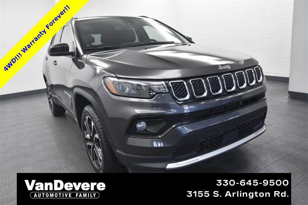 used 2024 Jeep Compass car, priced at $21,441