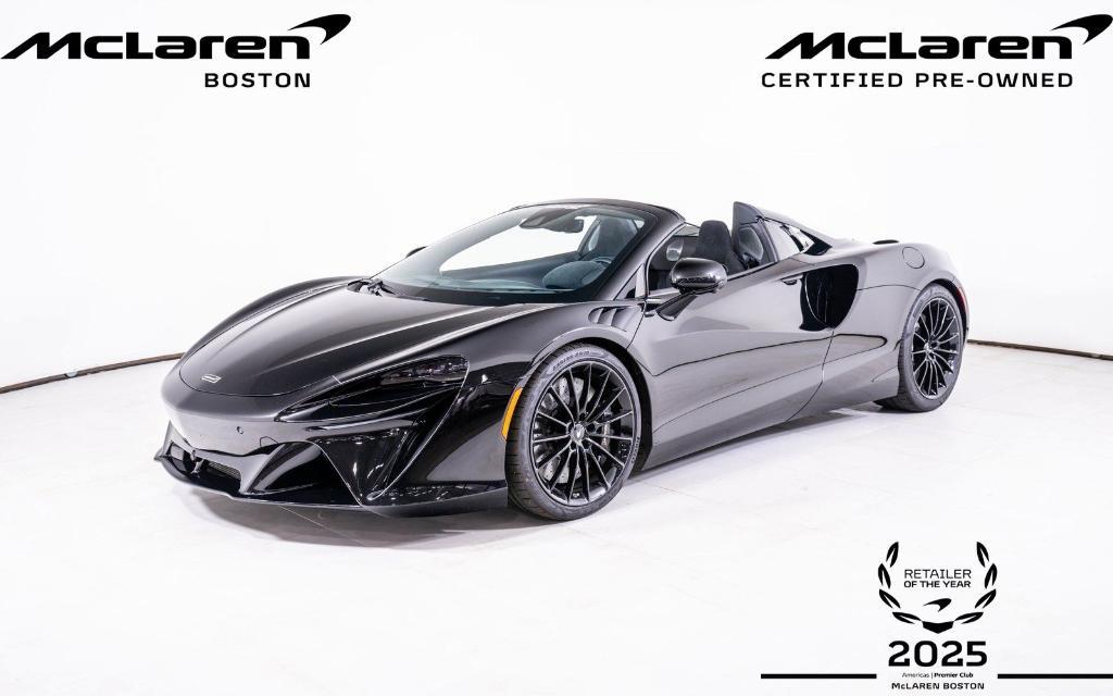used 2025 McLaren Artura car, priced at $246,399