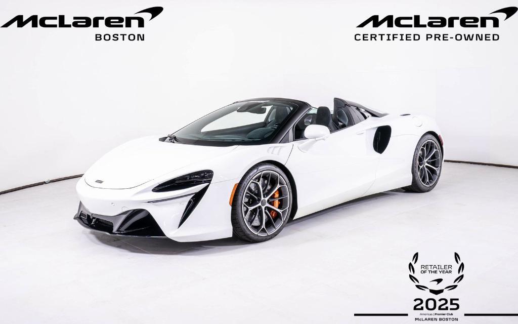 used 2025 McLaren Artura car, priced at $253,399